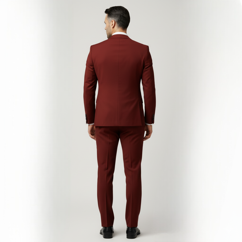 Tredelt dress med jakke, vest og bukse