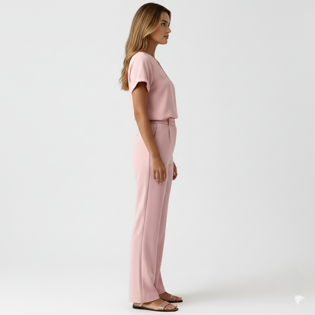 To-delt sett med topp og bukse